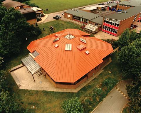 Sika Sarnafil's roofing products were specified at Bishop's Castle Community College in Shropshire.