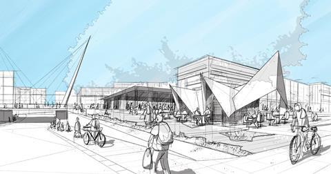 Atkins Oxford Station concept