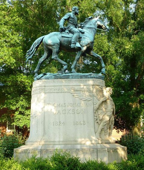 General Stonewall Jackson statue