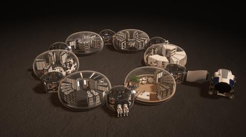 Mars Habitat by Hassell