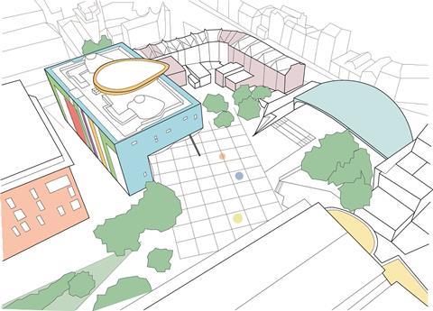 Peckham Square Drawing Spheron Architects