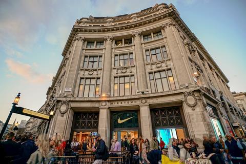 oxford street nike shop