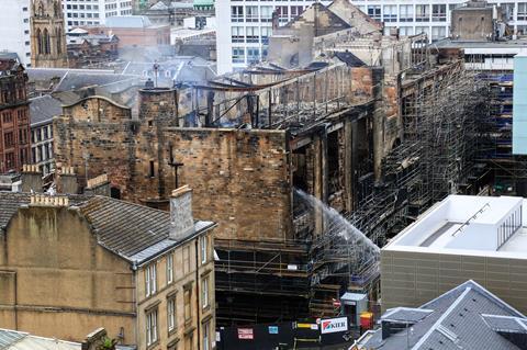 Firefighters tackle final pockets of fire at the Mac