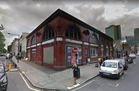 The former Underground station building at Euston, which is set to be demolished for HS2