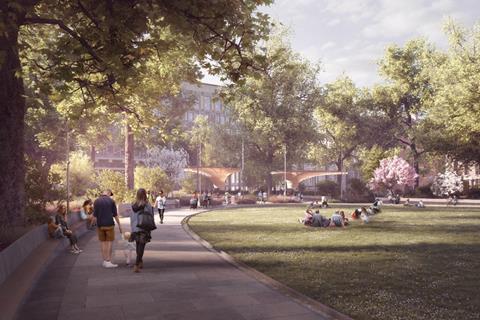 Plans for Grosvenor Square