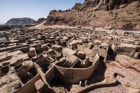 Al-Ula heritage village in Saudi Arabia
