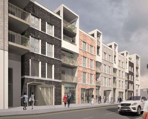 Part of the Spray Street Quarter proposals by Panter Hudspith Architects