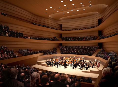 Scottish Chamber Orchestra in Edinburgh by David Chipperfield Architects - hall
