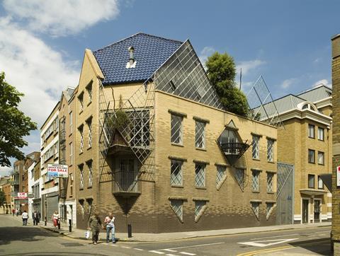 44 Britton Street by Piers Gough of CZWG, designed for Janet Street-Porter