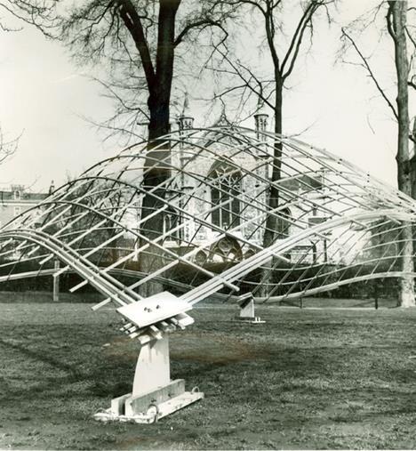 Florian Beigel's grid shell, Highbury 1974