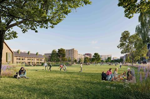 West Town CGI - Proposed Park