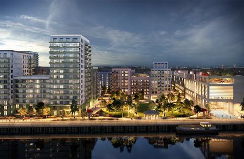 Ballymore UNEX Royal docks scheme