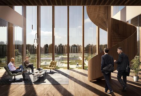 Schmidt, Hammer & Lassen Architects' proposals for the new Solvay headquarters in Belgium