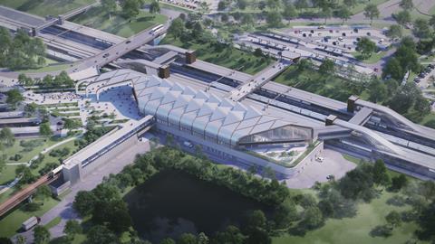 Interchange Station aerial