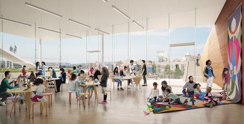 AGNSW_SMP_Learning studio_Art Gallery of New South Wales Sydney Modern Project by Sanaa