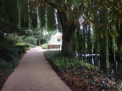 Hemel Hempstead water garden