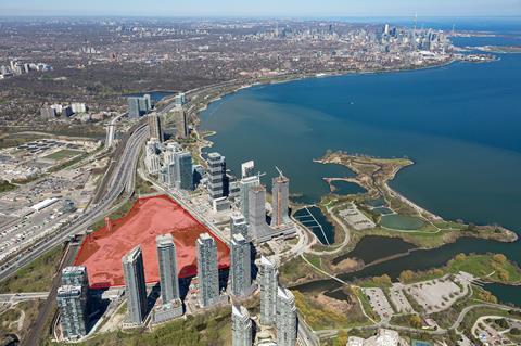 Allies & Morrison - Christie Cookie factory site in Humber Bay Shores, Toronto