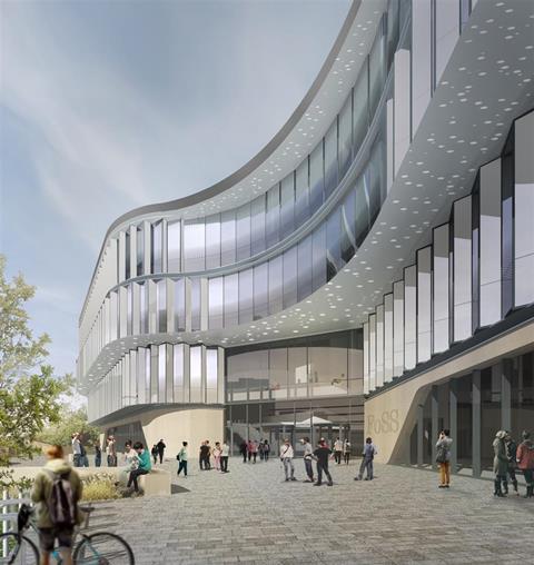 University of Sheffield social science building by HLM
