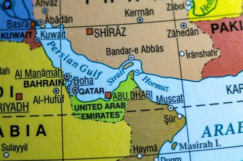 Hormuz map shutterstock_2748749207 LR
