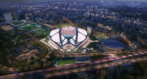 ZHA Tokyo stadium