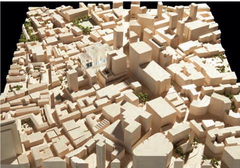 101 Whitechapel High Street - Foster and Partners proposal for South Street- context model