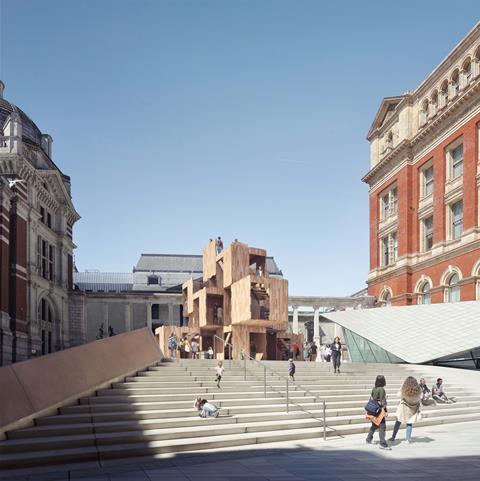MultiPly at the V&A by Waugh Thistleton and Arup