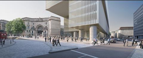David Chipperfield Architects' proposal to replace Elizabeth House