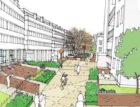 Penoyre and Prassad's proposals for Clarendon Walk