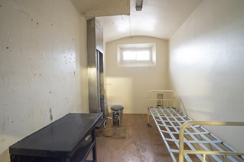 A decommissioned cell at HMP Gloucester