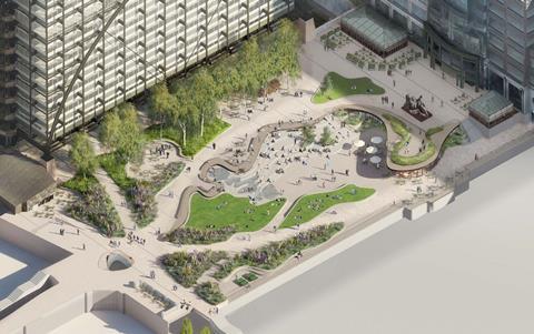 DSDHA's design for Exchange Square