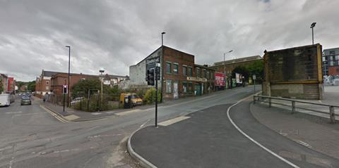 The site in Sheffield earmarked for WhittamCox's Kangaroo Works proposals