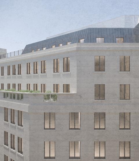 Stiff & Trevillion Architects' proposals for Bush House's south-west wing