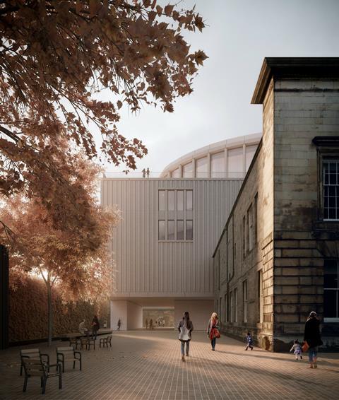 Chipperfield's Dunard Centre in Edinburgh