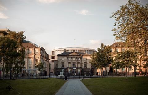 Chipperfield's Dunard Centre in Edinburgh - behind Dundas House in St Andrew Square