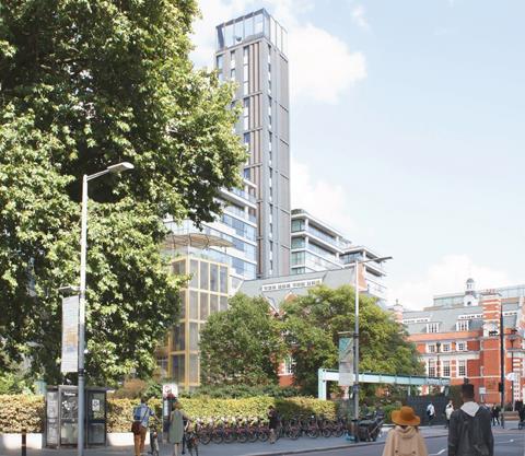 Shigeru Ban's first UK project: A five-storey family home close to the River Thames in Southwark, designed in conjunction with Waugh Thistleton