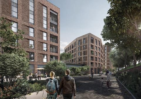 Broadway Malyan's approved proposals for Lyon Close, in Hove
