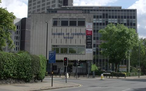 John Madin's Birmingham Chamber of Commerce building