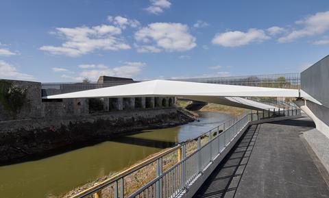 Knight Architects' new St Philip's Footbridge in Bristol