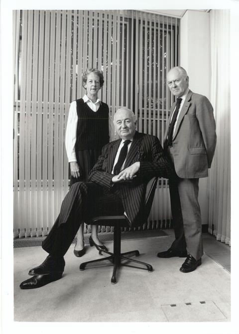 The co-founders of Chapman Taylor (l-r): Jane Durham, John Taylor and Bob Chapman 