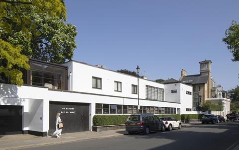 Apt extension to 64 Old Church St Chelsea by Erich Mendelsohn and Serge Chermayeff