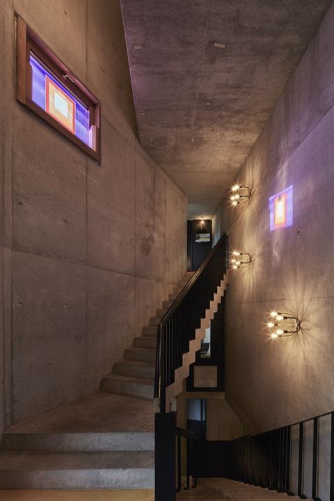 Stairways at the Pálás Cinema in Galway