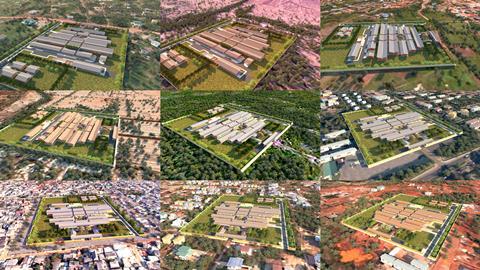 Aerial View_Multiple Sites_Adjaye Associates