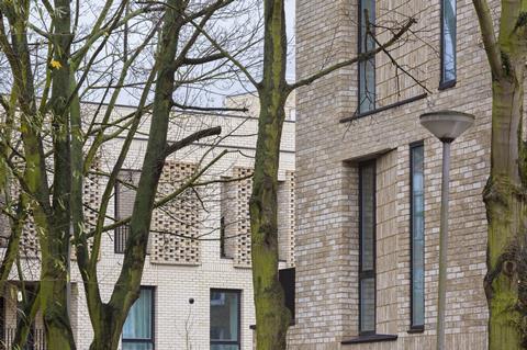 Vaudeville Court council housing in Islington by Levitt Bernstein