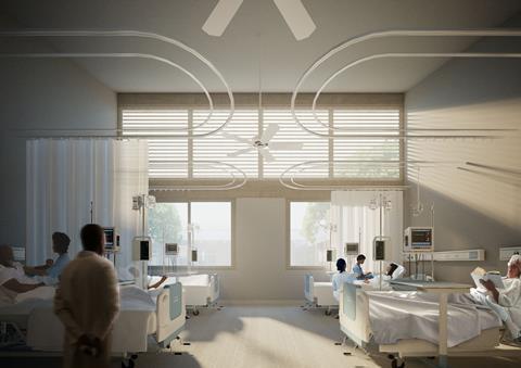 District Hospitals_Patient Ward_Adjaye Associates