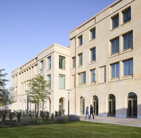 3. External view of the Stephen A. Schwarzman Centre for the Humanities, University of Oxford. Photograph © Hufton + Crow