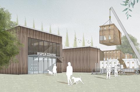 Gabbitas Gill Partnership's scheme for the RSPCA animal welfare centre of the future