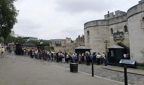 Tower of London entrance