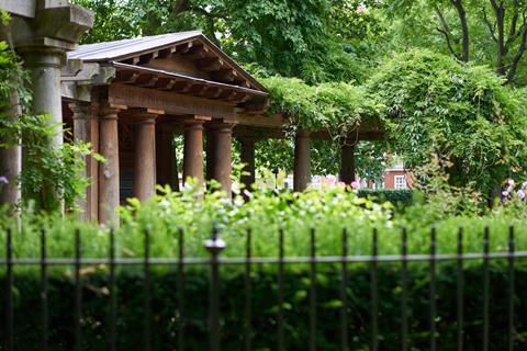 The September 11 Memorial Garden at Grosvenor Square