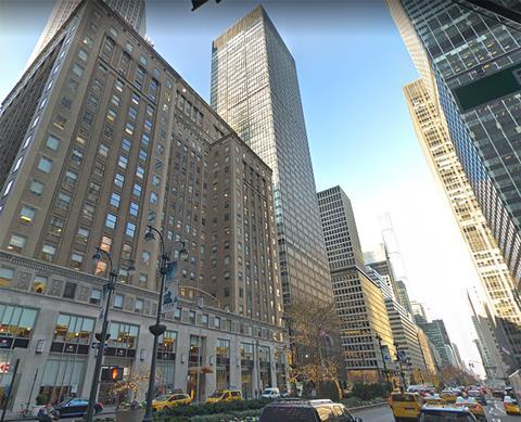 JP Morgan Chase's existing building at 270 Park Avenue in New York - designed by SOM in the 1960s