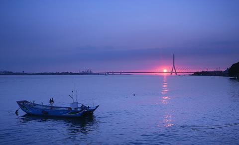 Danjiang Danjiang Bridge by Zaha Hadid Architects, render by MIR